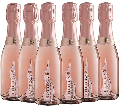Bottega Il Vino dei Poeti Prosecco Rosé DOC Spumante Brut - Confezione 6 x 200ml