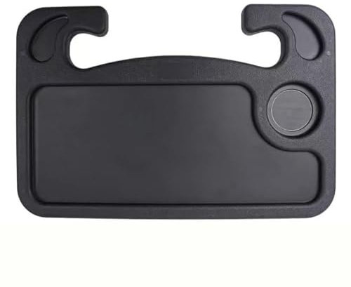 HESHS Auto Lenkrad Schreibtisch für BM-W X7 G07, Tragbarer Lenkradtisch Multifunktionale Esstisch Computer Tisch Mit Becherhalter Entworfen,B/Black