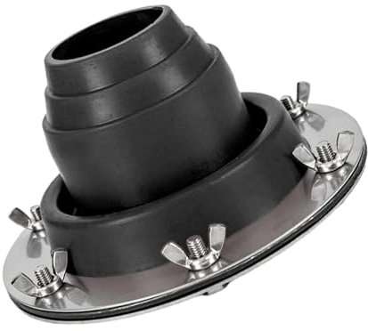 Amagogo Anneau de Protection Anti-brûlure pour Poêle à Bois, Tente Chaude, Cric, Tuyau de Toit Clignotant, Poêle à, évent de Cheminée, pour
