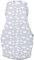 TupTam Baby Pucksack OEKO- TEX zertifizierte Materialien Swaddle Bag Wattiert Babyschlafsack 2.5 TOG unisex, Farbe: Wattiert 2.5 TOG/Wolken Grau, Größe: 3-6 Monate