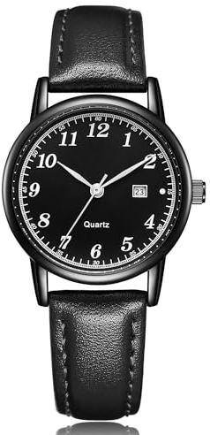 CIVO Damen Uhren Leder Armbanduhr: Analog Klein Minimalistische Wasserdicht Elegante Kleid Geschenke fur Frauen