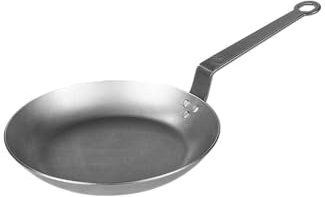 Sallys Eisenpfanne aus 100% natürlichem Eisen, hervorragende Wärmeleitfähigkeit, für alle Herdarten inkl. Induktion geeignet (28 cm)