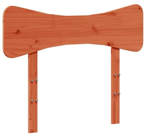 vidaXL Kopfteil Wachsbraun 100 cm Massivholz Kiefer