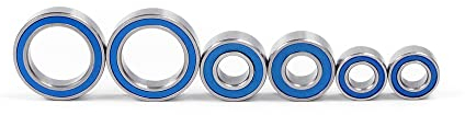 14 Kugellager für Tamiya Racing Fighter DT-03 XB 2RS gummigedichtet kompatibles RC Modellbau Kugellagerset
