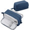 Eucomir Estuche Escolar,Estuche Escolar 4 Compartimentos,Gran Estuche de Papelería Organizador de Estuche Escolar Expandible para Niños Mujeres Hombres Adolescentes Estudiantes, Azul