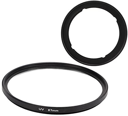 Matybobe Capa de Tapa de Tapa de Lente de Filtro de Lente UV de 67 Mm Conjunto de Tapa de la Serie SX40 Accesorios