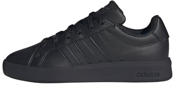 adidas Mixte Enfant Grand Court 3.0 Junior Shoes, Core Black/Core Black/Core Black, 38 EU
