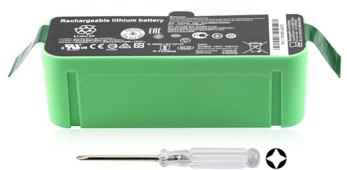1800LI Batteria per iRobot Roomba 500 600 700 800 900 Series Aspirapolvere