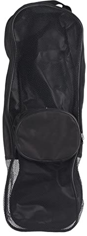 Zoeyilan Nylon-Tauchnetz-Rucksack, Schnorchel-Aufbewahrungstasche, Flossen, Flossen, tragbar, leicht, verschleißfest, robust, praktisch, Schwarz