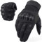 WTACTFUL Taktische Handschuhe Einsatzhandschuhe Tatical Gloves Herren Vollfinger Touchscreen Gilt für Kletter Radfahren Motorrad Jagd Motorradhandschuhe Geländewagen Arbeits Schwarz XL