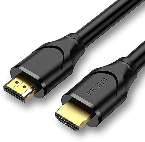 CABLEPELADO Cable HDMI 4K, Cable HDMI 2.0, Cable HDMI alta velocidad, 4K Ultra HD 2160p (60 Hz), Cable HDMI contactos dorados, Compatible PC, PS4, PS5, Xbox, Smart TV, Negro, 15 Metros