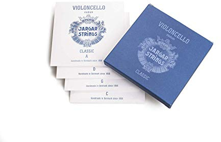 JARGAR Ce-SET-CM Cello Classic SET, medium (A:0,75/D:0,98/G:1,17/C:1,71mm) für Cello