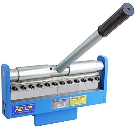 Pro-Lift-Werkzeuge Abkantmaschine 300 mm x 1,2 mm für Schraubstock Schwenkbiegemaschine Abkantbank Universal-Biegemaschine Winkel-Bieger manuell Kantbank