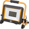 Brennenstuhl LED Baustrahler JARO 7050 M (80W, 8000lm, 6500K, IP65, LED Arbeitsstrahler mit 5m Kabel, Schnellspannverschluss)