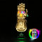 LocoLee Led Light Kit for Lego Infinity Gauntlet (Not Include Lego Models),Decoration DIY Lighting Set for Lego 76191 Marvel Thanos Hand Gauntlet,Creative Gift (Light Kit- Remote Control Version)