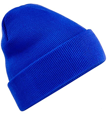 Beechfield B45R Recycled Original Cuffed Beanie - Bright Royal