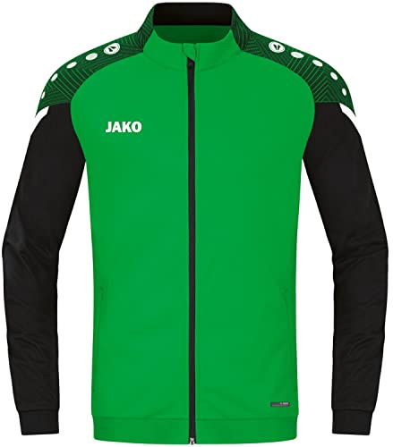JAKO Kinder Polyesterjacke Performance, Soft Green/Schwarz, 128
