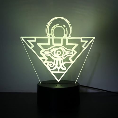 Wolostore LED-Lampe, Anime, Manga, Millennium, Farbwechsel, USB, Nachtlicht und Dekoration