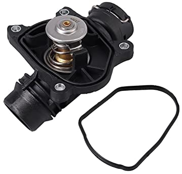 ORAMAI 88°C Thermostat + Dichtung Kompatibel mit BMW E46 E60 E61 E90 X3 520d 525d 530d 535d 11517805811