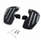 GYMAKR Repose pieds avant de moto pour Harley Softail Fat Boy 114 Breakout FLDE FLSL 2018-2022 Repose pieds conducteur Moto Autoroute Accessoires de marchepied (Argent)