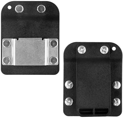 Clip-on Tool Belt Holder, Drill Holder Belt Clip, Heavy-Duty Drill Belt Holder, Drill Holster for Belt for Cordless Drill, Impact, Nailer, Tape Measure, Fits up to 2