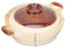 UKCOCO cazuela de barro mini Sopa de cocina induccion cazuela ollas de barro para cocinar olla arrocera de barro slow cooker slowcooker ollas de cocina cazuela de cocina cacerola planchar