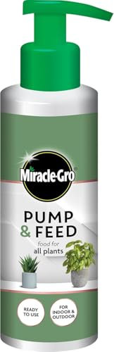 Miracle-Gro Pump & Feed All Purpose 200ml | Ready-to-Use Liquid Plant Feed for Indoor & Outdoor Plants | No Mixing Needed | Instant Feeding for Healthy Growth & Vibrant Results