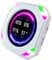 GAOFESA USB Power Round PC Monitor 2.1In Display GPU CPU Temperature Trackings Compactly Design For Computer Builds USB Power GPU/CPU Temperature Display