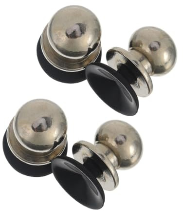 GALPADA Joystick Controller Tasten 2 Paar für Handy und Tablet, Silber | Silikon Saugnapfdesign, Hohe Flexibilität, Allgemein Einsetzbar für Mobiltelefone und Tablets