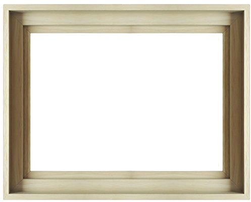Cadrea - Caisse américaine 30X30 Brut encadrement pour Toile, Cadre en Bois