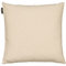LINUM Pepper Premium Kissenhülle 50x50 cm, 100% Baumwolle, Maschinenwaschbar, Cremebeige