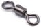 100pcs Size 10#~4/0 Fishing Rolling Swivel Fishing Hook to Line Connector in Freshwater or Saltwater (8#-100pcs)