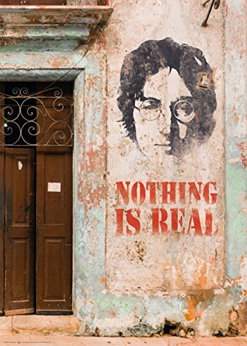 Nothing is real - John Lennon Poster Kunstdruck Bild