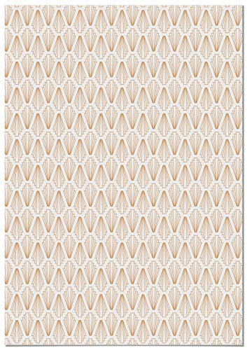 Panorama Papel Adhesivo para Muebles Geometría Rombo 66x100 cm - Impreso en Vinilo Textil - Instalación Fácil, Lavable y Duradero - Para Muebles