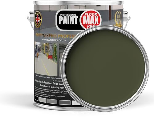 PaintMax Industrial Heavy Duty PU350 Polyurethane Concrete Floor Paint Coating-Interior/Exterior surface 20L