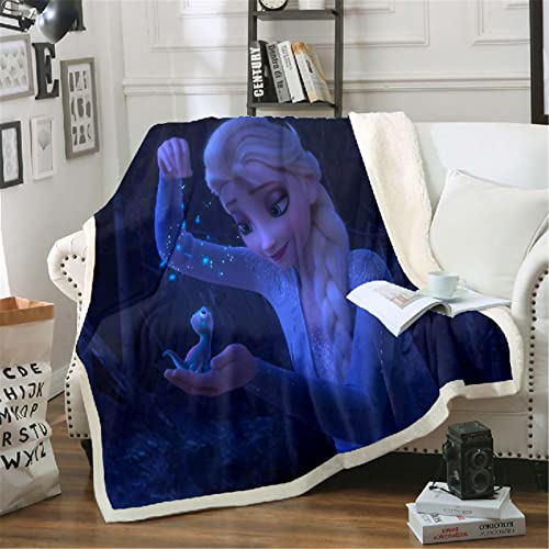Fgolphd Decke,fleecedecken, Kuscheldecke dünne Decken für Sofa,ultraweich und warm - Mikrofaser 3D-Druck,für Erwachsene und Kinder (11,130x150cm)