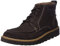 Clarks Barnes Mid, Stivali alla Moda Uomo, Dark Brown Suede, 44 EU