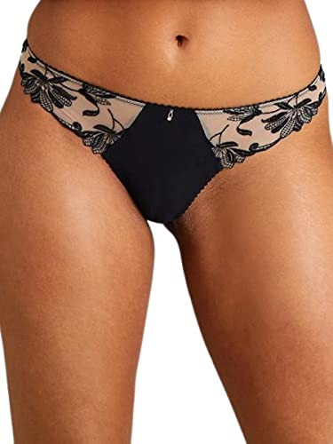 Aubade Damen Lovessence String Tangahöschen, Schwarz (Schwarz), XS
