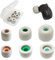 Auricolari per Sony WF-1000XM4 Memory Foam Tips di ricambio per Sony WF-C500 LinkBuds S Auricolari per Sony Case Cover 3 paia LMS Grigio