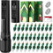 CNC Wireless Rotary Gun Tattoo Maschine Set Professionelle Pen Kit Core Motor 2000 mAH 2 Batterie mit 30 Pieces Tattoo Nadeln Needles Cartridges 3RL 5RL 15RM WEPROKIT-1