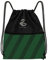 Cinereplicas Harry Potter - Slytherin Kordelzug Tasche 39 * 34cm - Offizielle Lizenz