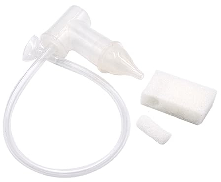 TensCare Nasensauger – Hilft, die verstopfte Nase des Babys zu befreien und Schleim zu entfernen. Mit wiederverwendbaren und reinigbaren Filtern.