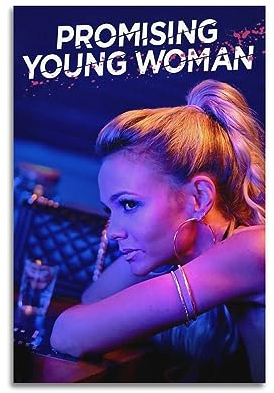 Filmposter Promising Young Woman, Raumdekoration, ästhetisches Poster, künstlerisches Poster für Schlafzimmer, Wohnzimmer, Wände, 30 x 45 cm, ungerahmt