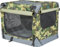 Foxdevil by xonic® Faltbare Hundebox/Katzenbox für kleine, mittelgroße und große Tiere - Hundetransportbox Auto und Zuhause - Transportbox Hund - Hundebox Auto Kofferraum (Camouflage, XXL)