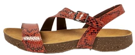 Art Damen 1045 I Breathe Flache Sandale, Rostrot (Teja), 39 EU