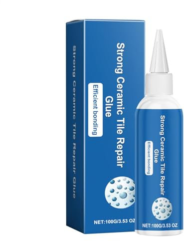 Colle pour réparation de céramique, colle à carrelage | Colle céramique super adhésive, à séchage rapide, colle forte pour carrelage de sol, réparation de carrelage, colle pour la réparation de