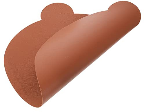 GREENADSCAPE 1stk Cartoon Bär Tischset Kaffeetassen Hund Untersetzer Kuhbecher Lustige Kaffeetasse Teetasse Kaffeebecher Süße Tassen Ästhetik Giraffe Süße Kaffeetasse Geschirr Pad Leder Coffee