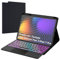 Funda con Teclado Español Ñ para Xiaomi Pad 7/Pad 7 Pro 11,2 2024 : DIY 3-Zonas 7 Colores Retroiluminado + panel multitáctil + Funda desmontable para teclado inalámbrico para Xiaomi Pad 7/Pad 7 Pro
