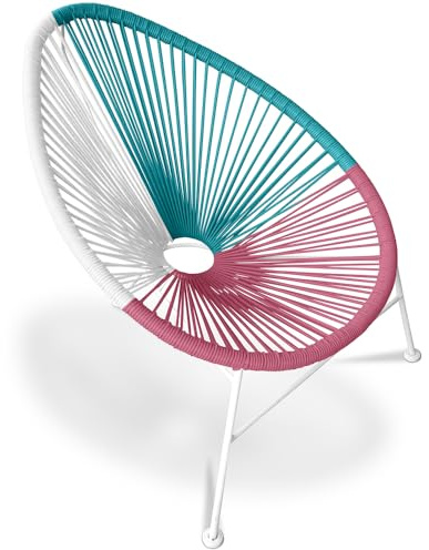 Iconik Interior Acapulco Style Gartenstuhl für den Außenbereich, Acapulco, mehrfarbig