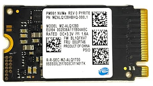SIMPLETEK - Hochleistungsfähige interne M.2 2242 128GB NVMe PCIe 3.0 x2 SSD für Laptop und Ultrabook (Generalüberholt)